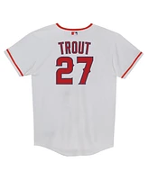 Nike Preschool Mike Trout White Los Angeles Angels Home Replica Player Jersey