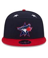 New Era Men's Navy/Red Toronto Blue Jays 2025 Mlb All-Star Game Workout Side Patch 9FIFTY Snapback Hat