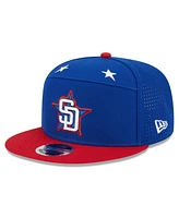 New Era Men's Blue/Red San Diego Padres 2025 Mlb All-Star Game Workout Side Patch 9FIFTY Snapback Hat