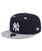 New Era Men's Navy/Gray New York Yankees 2025 Mlb All-Star Game Side Patch 9FIFTY Snapback Hat