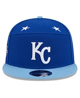 New Era Men's Royal/Light Blue Kansas City Royals 2025 Mlb All-Star Game Side Patch 9FIFTY Snapback Hat