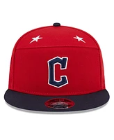 New Era Men's Red/Navy Cleveland Guardians 2025 Mlb All-Star Game Side Patch 9FIFTY Snapback Hat
