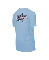 New Era Men's Light Blue York Mets 2025 Mlb All-Star Game Workout T-Shirt