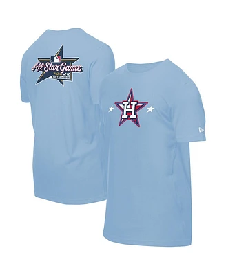 New Era Men's Light Blue Houston Astros 2025 Mlb All-Star Game Workout T-Shirt