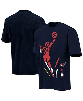 Round21 Men's and Women's Navy Indiana Fever Victory T-Shirt