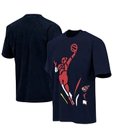 Round21 Men's and Women's Navy Indiana Fever Victory T-Shirt