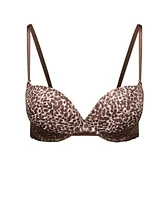 Adore Me Women's Haley Push Up Plunge Bra