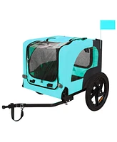 Pet Bike Trailer - Folding, Quick Release, Leash