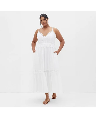 City Chic Women's Brielle Maxi Dress