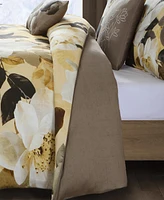 Bebejan Zayra Bedding 100% Cotton Sateen 5 Piece King Size Reversible Comforter Set