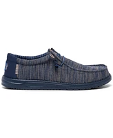 Hey Dude Men's Wally Stretch Sox Slip-On Casual Moccasin Sneakers from Finish Line