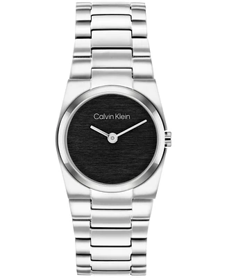 Calvin Klein Women's Silver Tone Stainless Steel Bracelet Watch