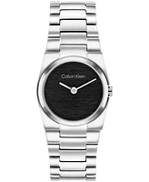 Calvin Klein Women's Silver Tone Stainless Steel Bracelet Watch