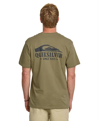 Quiksilver Men's Hunter Spray Short Sleeve T-Shirt