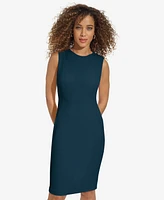 Calvin Klein Women's Crewneck Sleeveless Sheath Dress