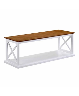 Convenience Concepts 47" Medium-Density Fiberboard Coventry Coffee Table with Shelf