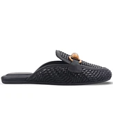 Giani Bernini Women's Kayda Raffia Woven Slip On Mules, Created for Macy's