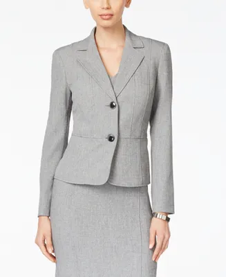 Kasper Two-Button Blazer, Regular & Petite