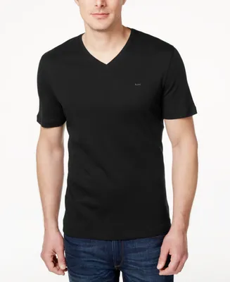 Michael Kors Men's V-Neck Liquid Cotton T-Shirt