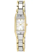 Anne Klein Women's Two Tone Bracelet Watch 10-6419SVTT