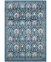 Safavieh Evoke EVK251C Blue/Ivory 2'2" x 7' Runner Area Rug