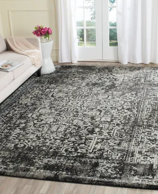 Safavieh Evoke EVK256R Black/Grey 5'1" x 7'6" Area Rug