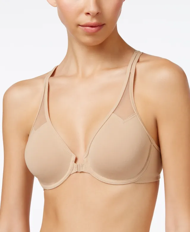 Wacoal Body by Wacoal Racerback Underwire Front Close Bra 65124 - Macy's