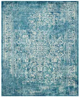 Safavieh Evoke EVK256C Blue/Ivory 3' x 5' Area Rug