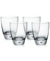 Bormioli Rocco Luna Set of 4 Double Old-Fashioned Glasses