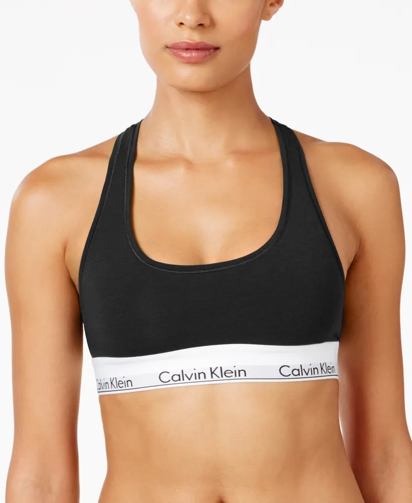 Calvin Klein Women's Modern Cotton Holiday Unlined Bralette QF7771