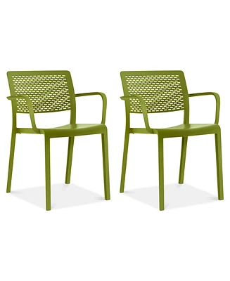 Trama Set of 2 Indoor/Outdoor Armchairs