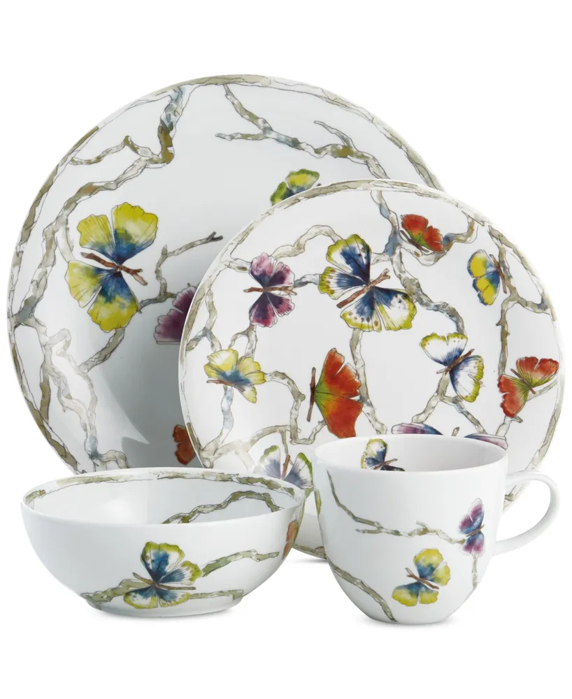 Michael Aram Butterfly Ginkgo Dinnerware Collection 4-Pc. Place Setting