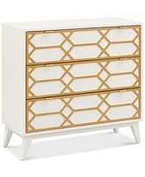 Parral Gold Lattice Accent Chest