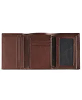 Kenneth Cole Reaction Men's Leather Rfid Extra-Capacity Trifold