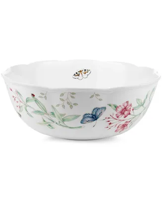 Lenox Butterfly Meadow Large 10" Porcelain Serve Bowl