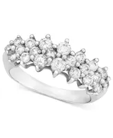 Diamond Band (1 ct. t.w) in 14k White Gold