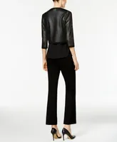 Anne Klein Petite Mid-Rise Pants