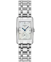 Longines Women's Swiss Dolcevita Stainless Steel Bracelet Watch 23x37mm L55124876