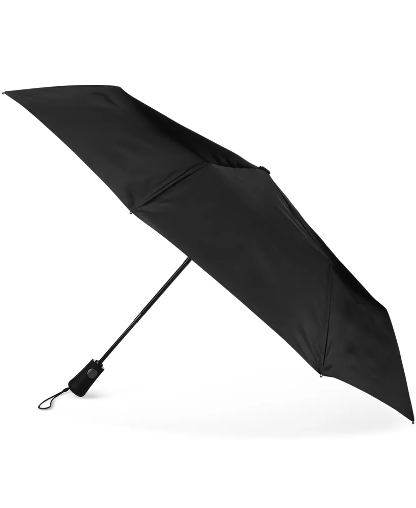 Totes Blue Line Neverwet Auto-Open Umbrella