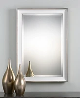 Uttermost Lahvahn White Silver Mirror