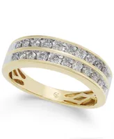 Diamond Two-Row Band (1/2 ct. t.w.) 14k Gold