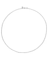 14k White Gold Necklace (1-1/6mm), 16