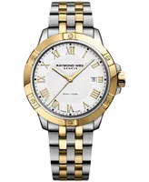 Raymond Weil Men's Swiss Tango Two-Tone Pvd Stainless Steel Bracelet Watch 41mm 8160-stp-00308 - Two