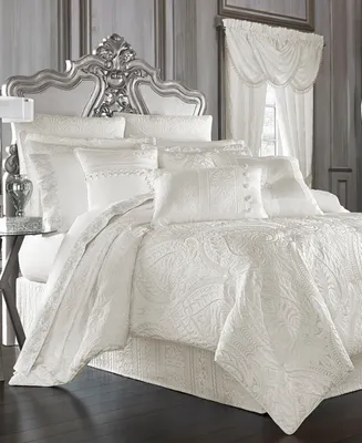 J Queen New York Bianco 4-Pc. Comforter Set