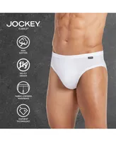 Jockey Elance Brief 3 Pack Underwear 1484, 1486 Extended Sizes In