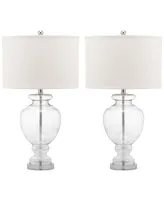 Safavieh Set of 2 Glass Table Lamps