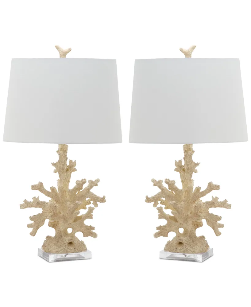 Safavieh Set of 2 Coral Branch Table Lamps