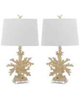 Safavieh Set of 2 Coral Branch Table Lamps