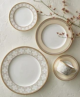 Noritake Trefolio Gold Dinnerware Collection