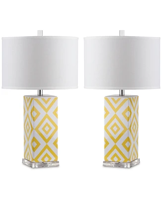 Safavieh Set of 2 Diamonds Table Lamps